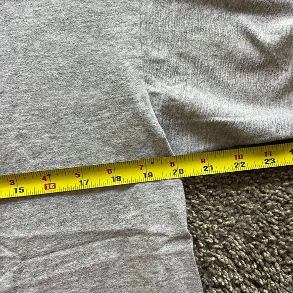 Vintage Y2K Nike Grey Logo T Shirt Throwback Mens Size Medium - Picture 5 of 6